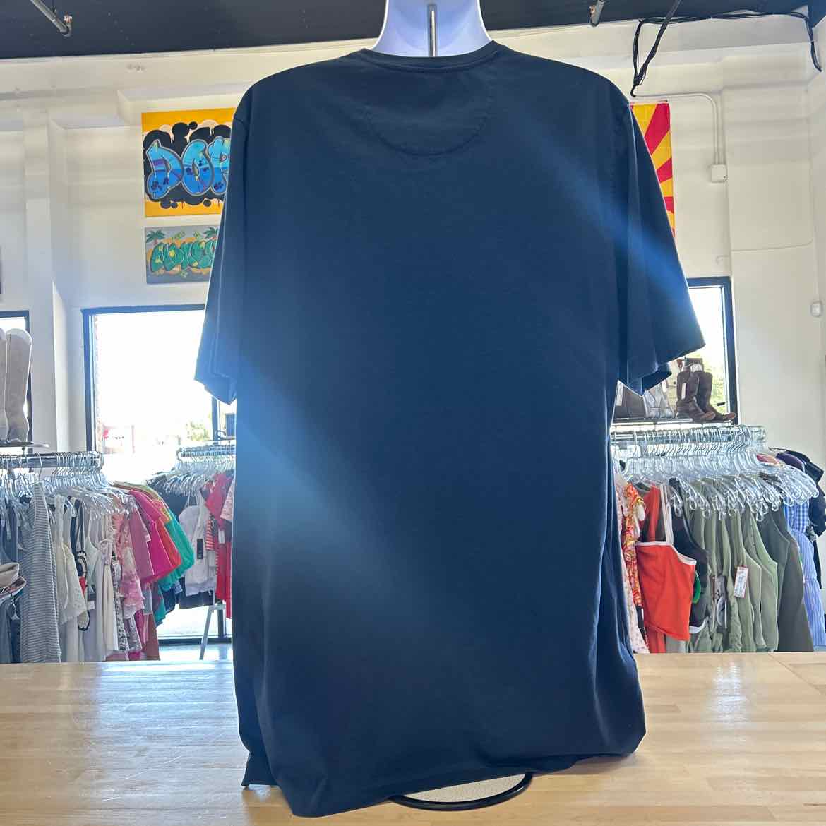 Tommy Bahama Size 2XLT Navy Preloved MENS T-shirt