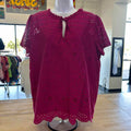 Loft Size XL Pink Preloved Blouse SS