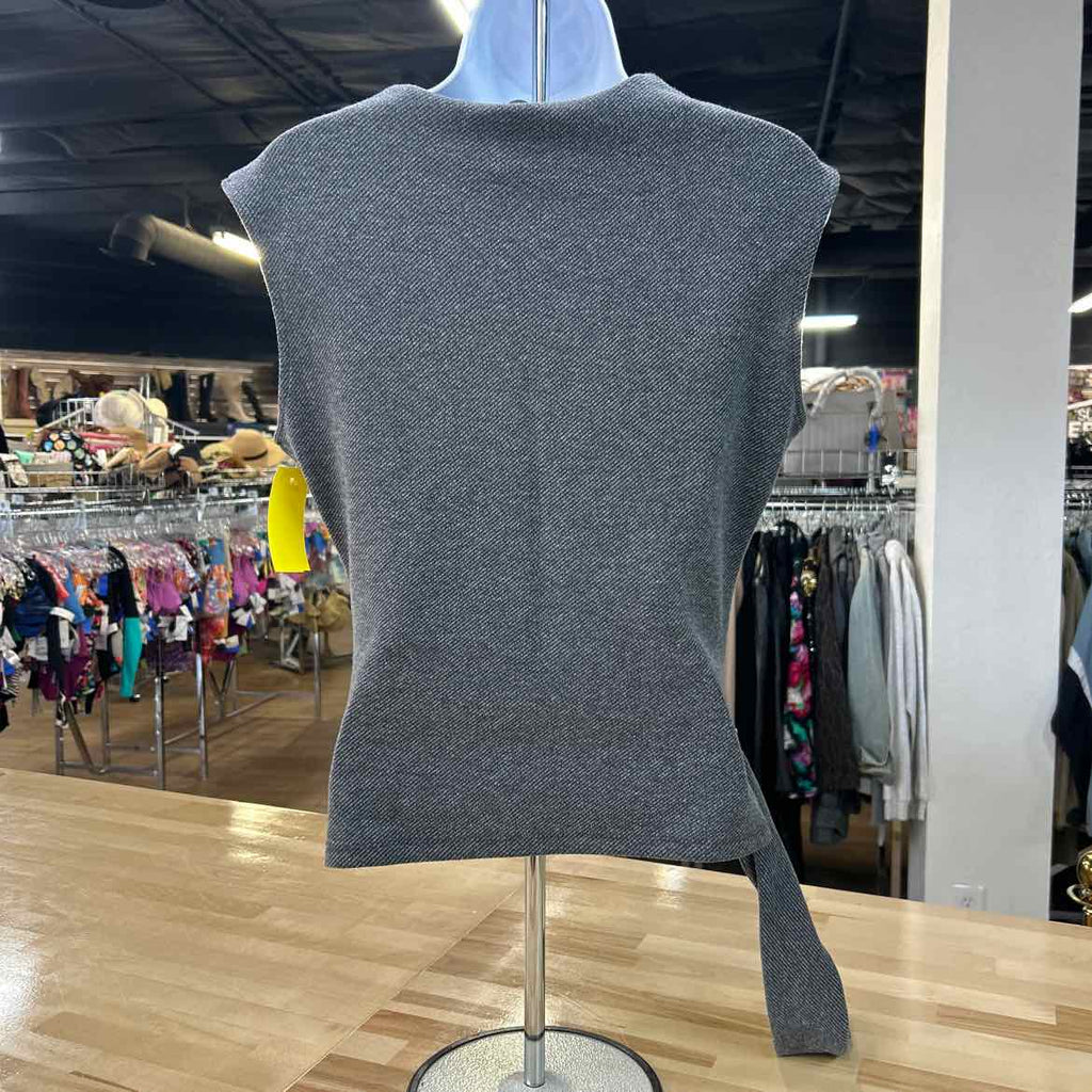 zara Size M Gray Preloved Sleeveless