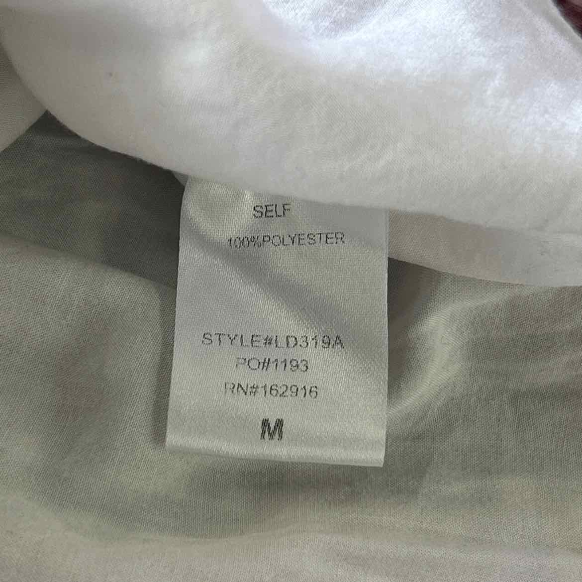 Lein In Co Size M Red White Preloved Dress