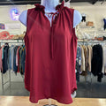 Ann Taylor Size SP Red Preloved Sleeveless
