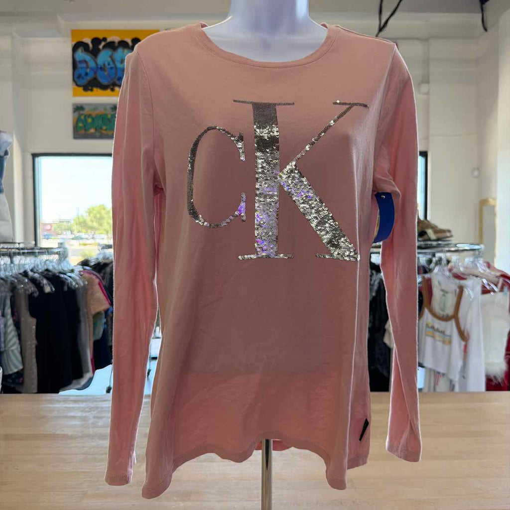Calvin Klein Jeans Size S Pink Preloved Longsleeve