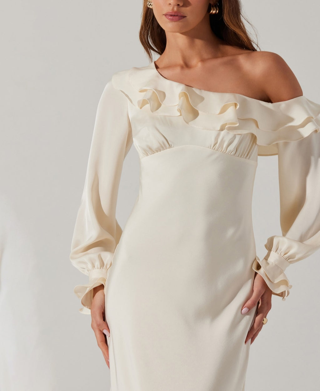 Astr the Label Women's Coraline Ruffled Maxi Dress -