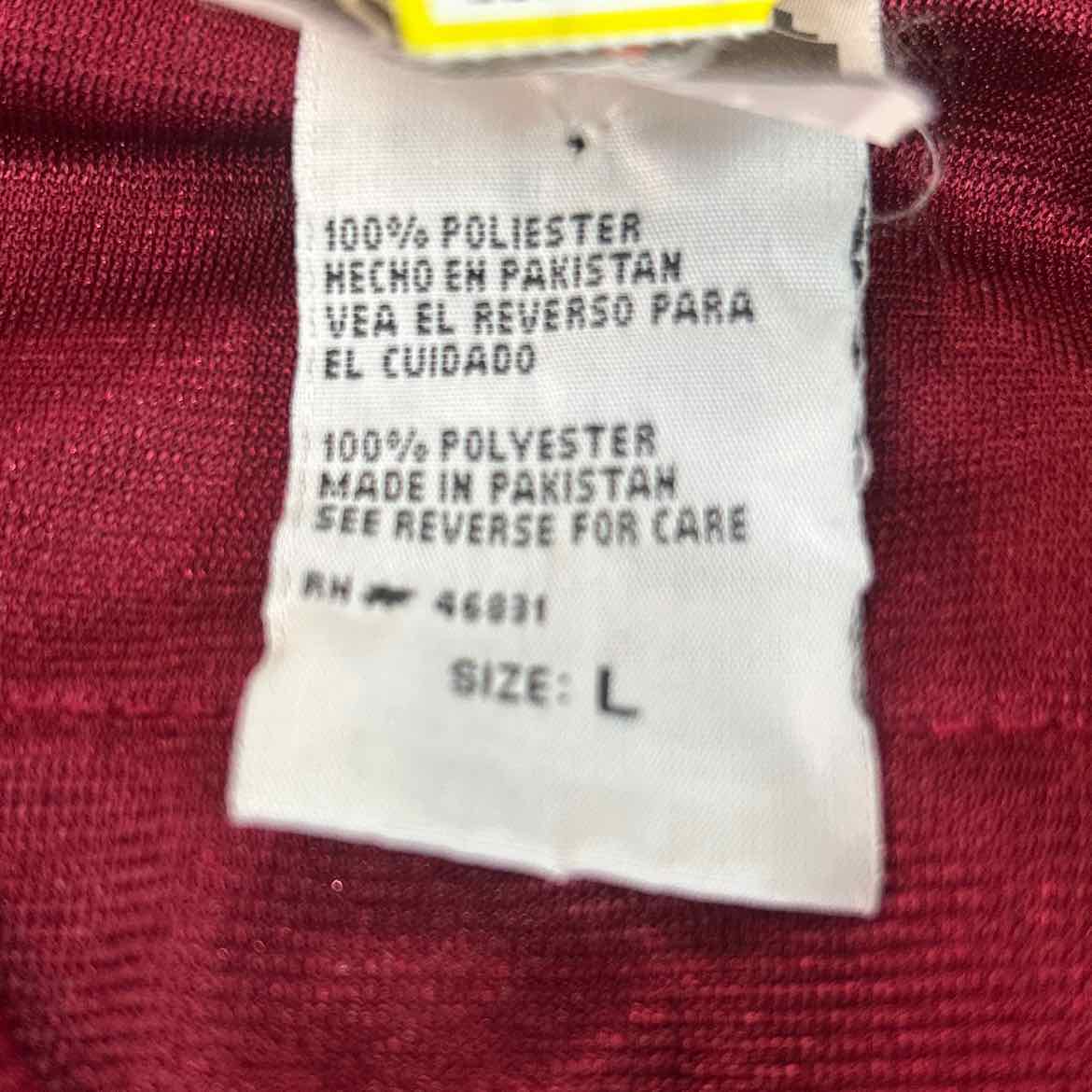 ASU Size L Maroon MENS Jersey