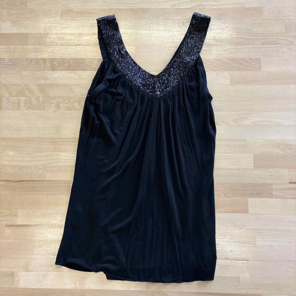Matty M Size XS Black Sleeveless
