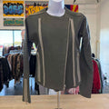 J Brand Size XS Gray Leather New leather jacket