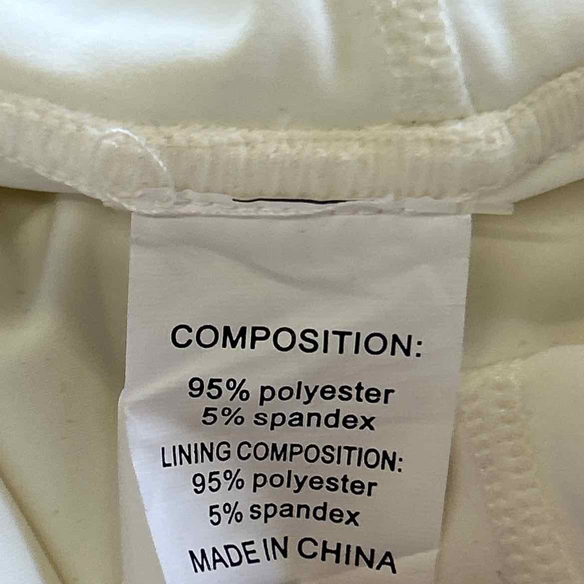 Lizette Collection Size L White New Athletic Skort