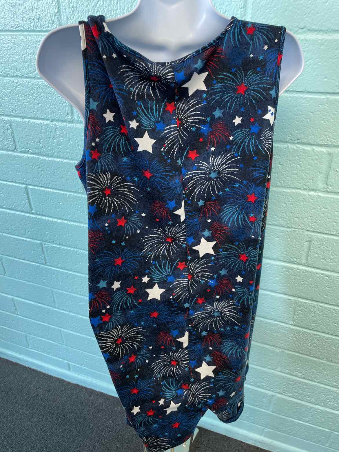 Celebrate Together Size M Red & Blue Dress