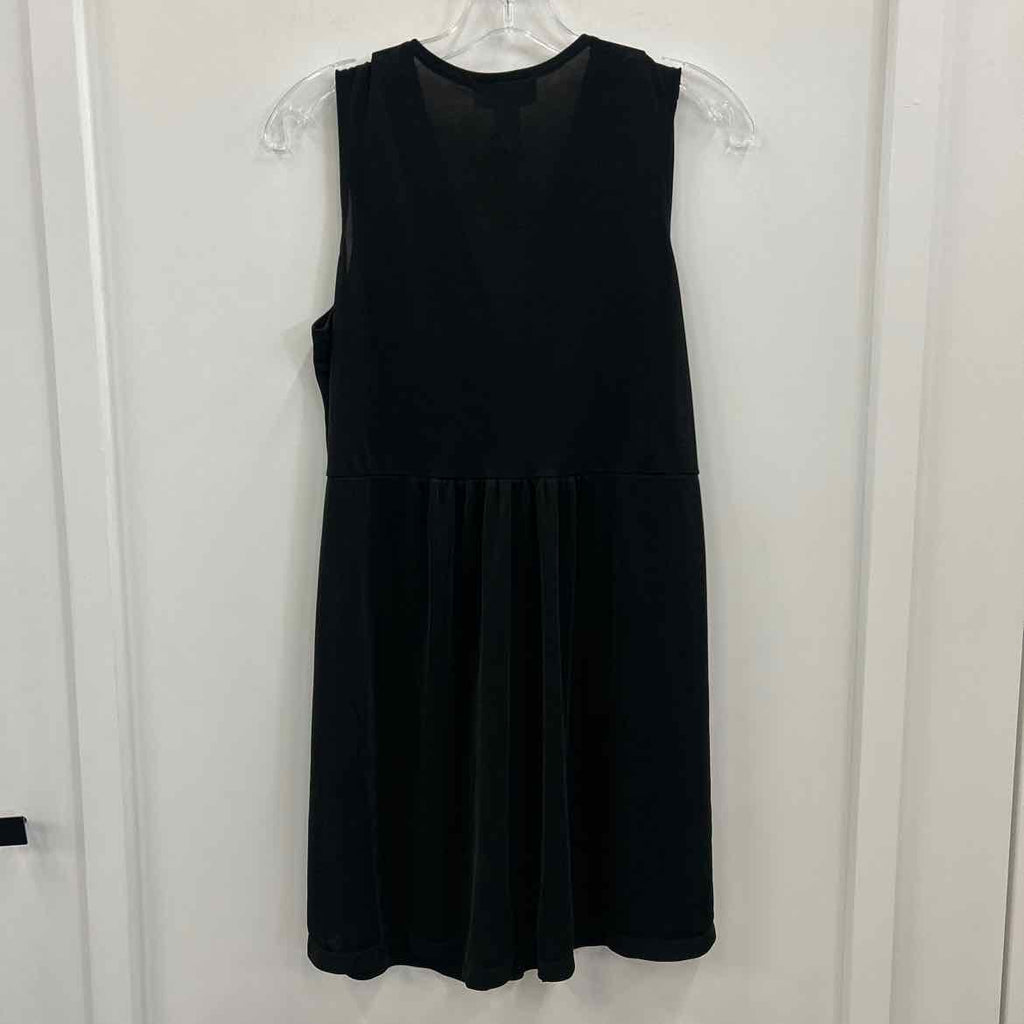 J.Valdi Size M Black Mesh Preloved Coverup