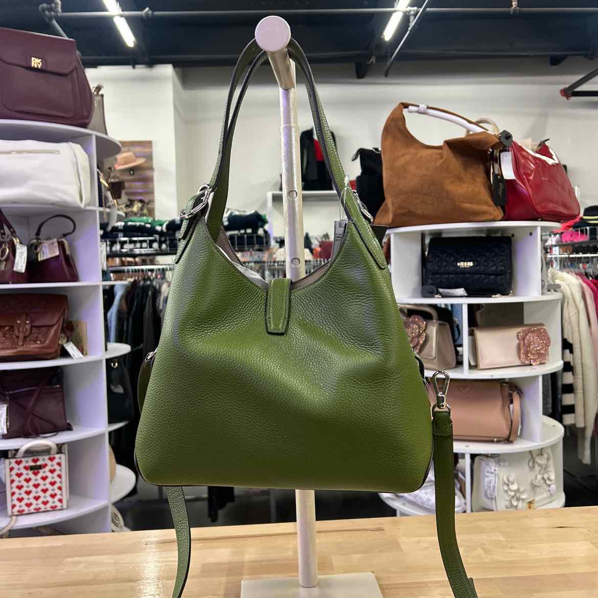 Kate Spade Deco Green Shoulder Bag