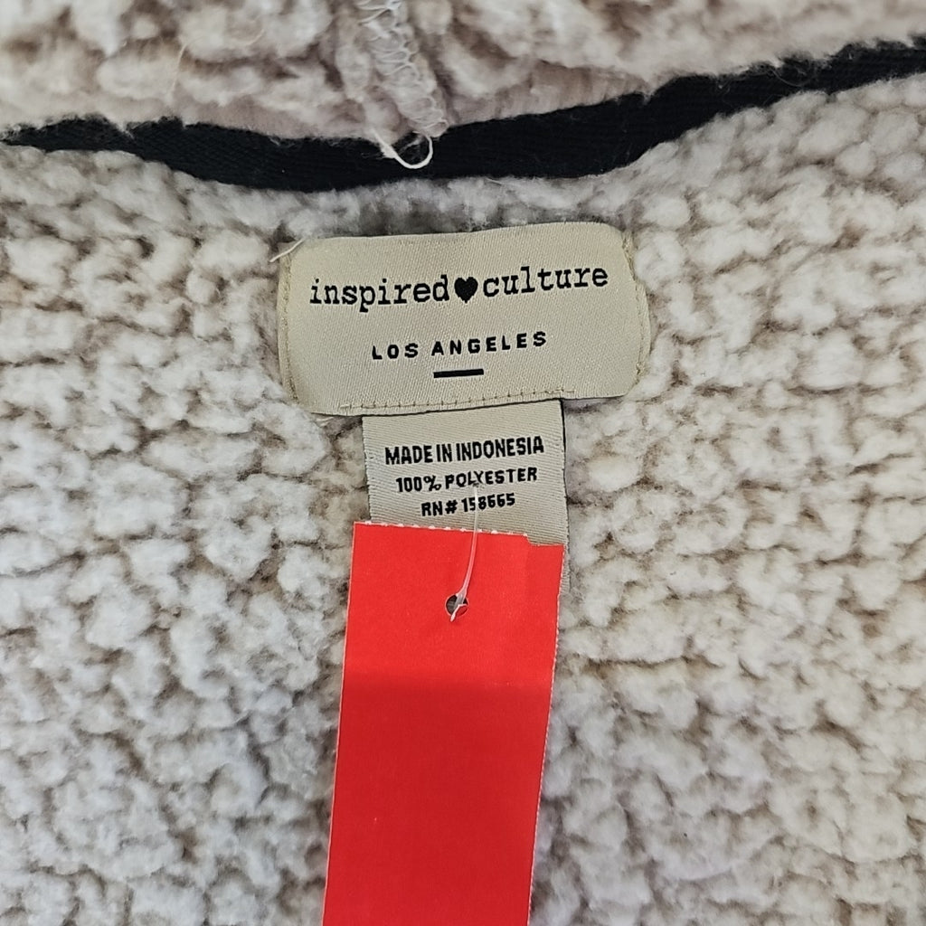 Inspired Culture Size S White Preloved Sweater