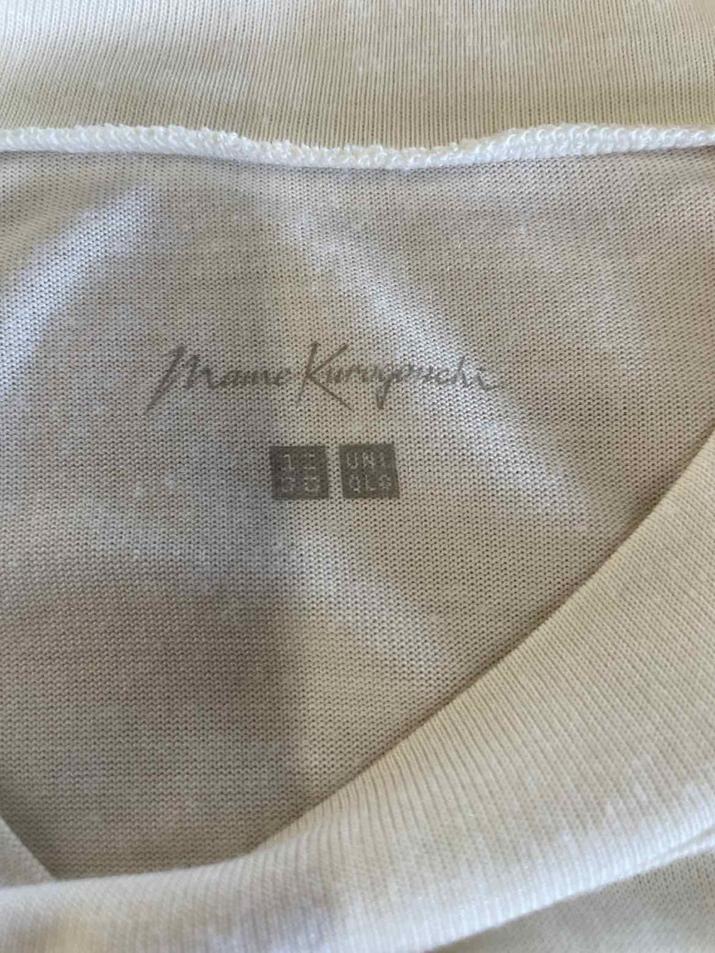 Uni Olo Size M White Long Sleeve