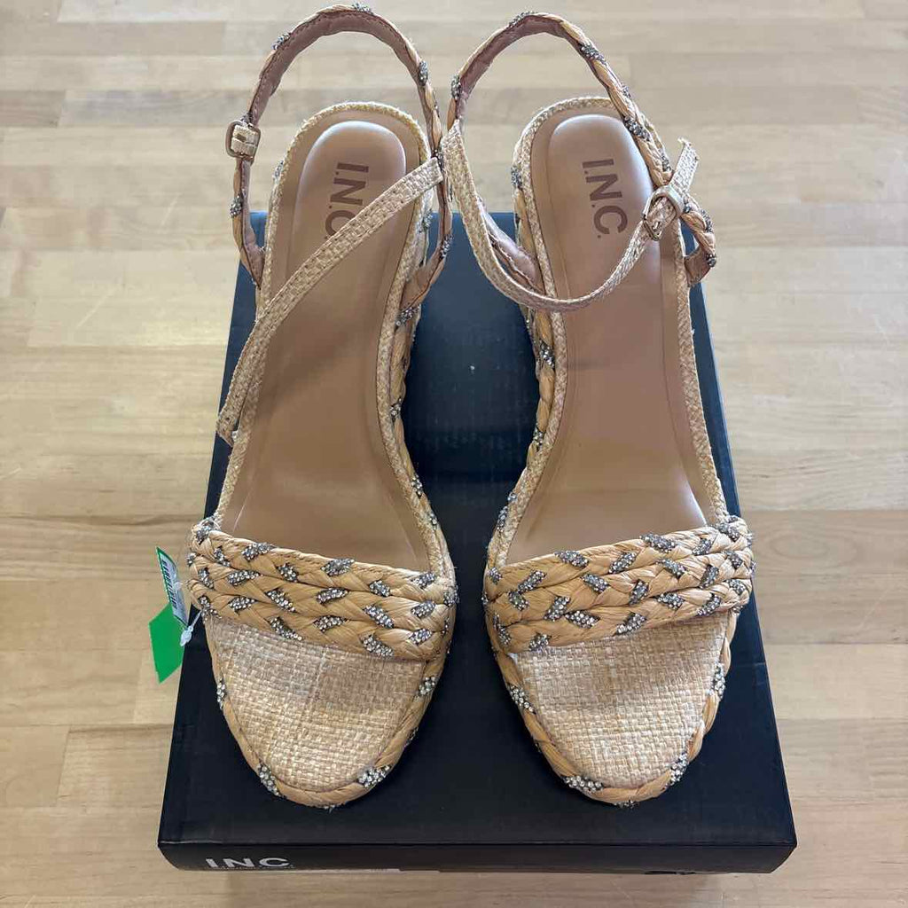 I.n.c. International Concepts Women's Gillaa Espadrille Wedge Sandals - 10