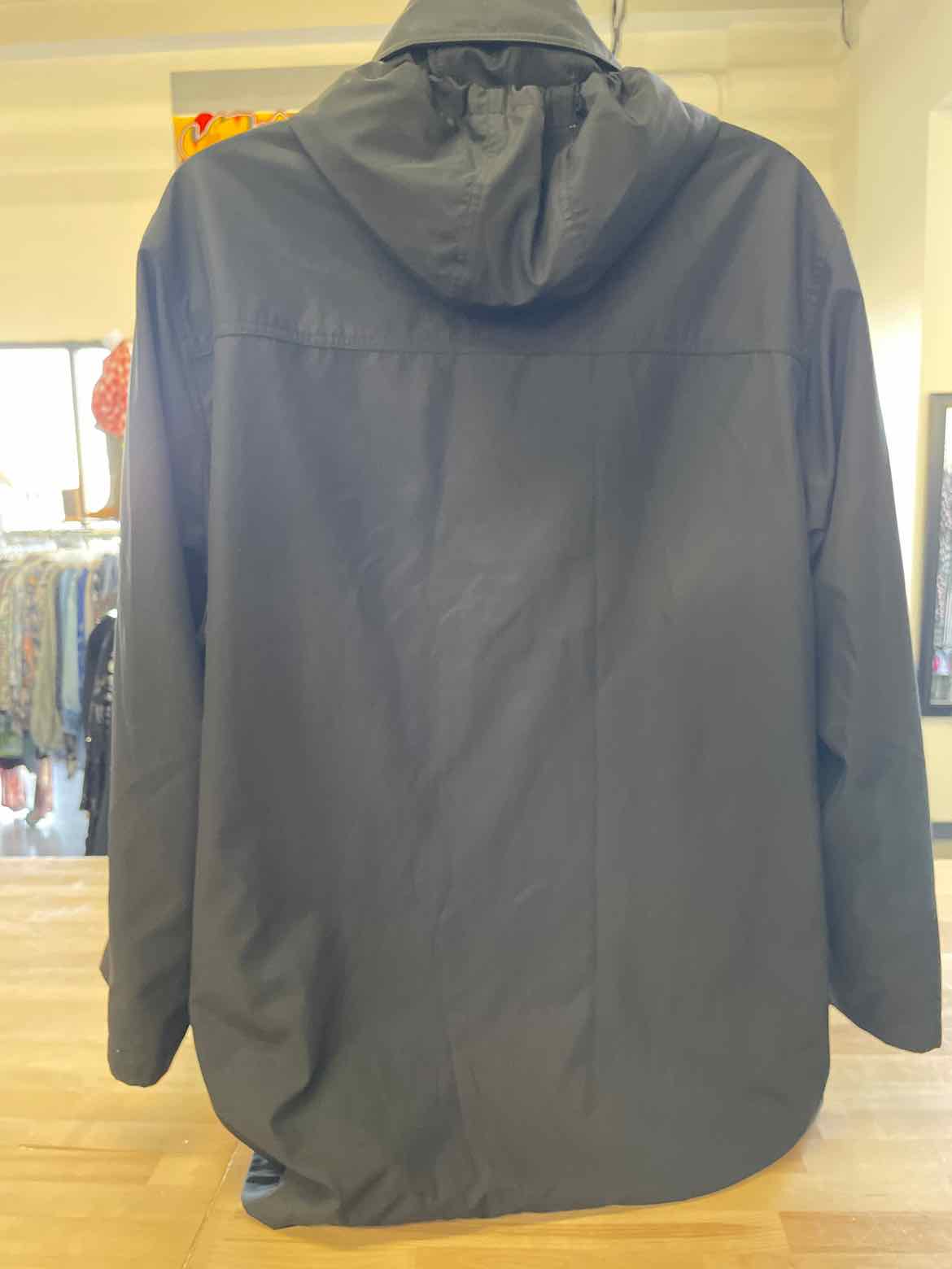 H.2 Size Black Raincoat