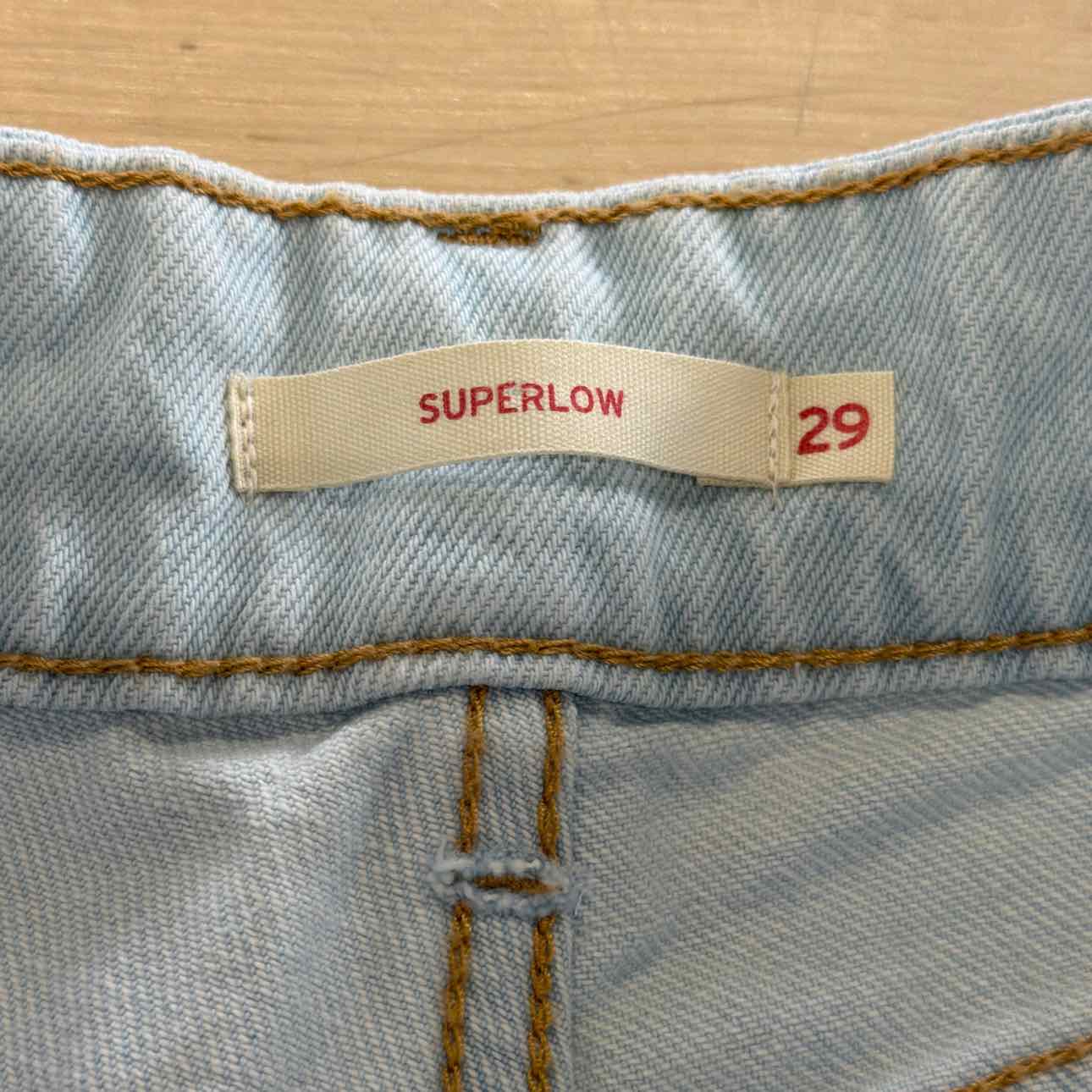 Levi's Superlow Loose Stripe Jeans