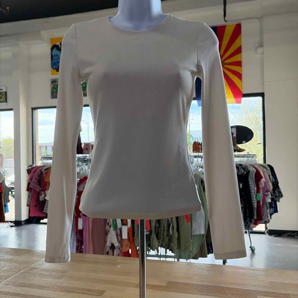 H&M Size XS White Preloved Bodysuit