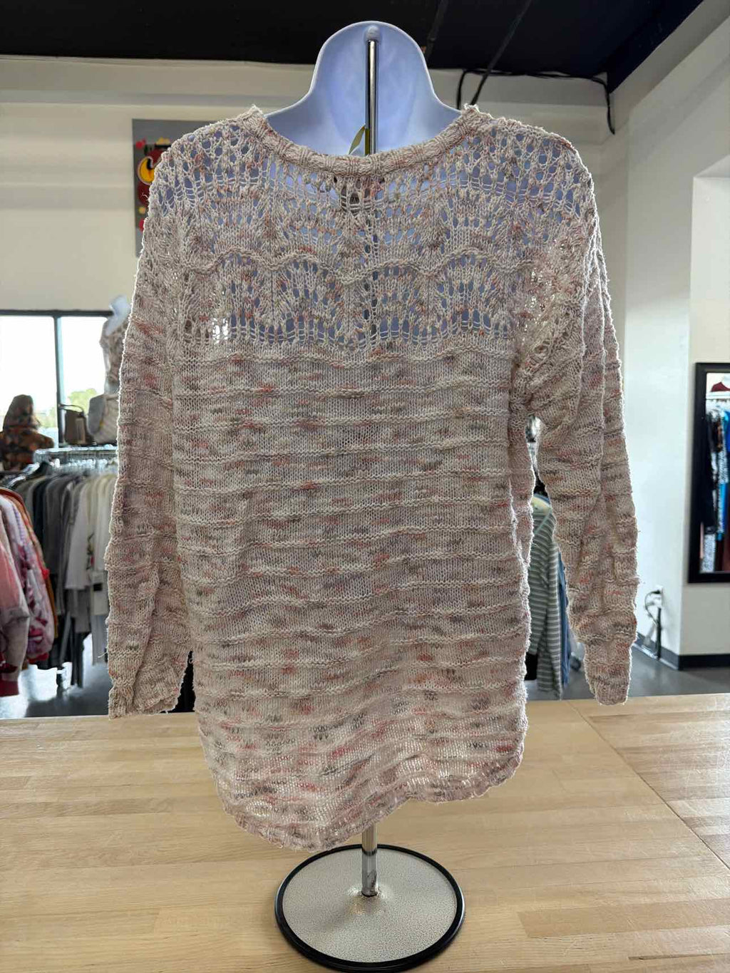 American Rag Size M Tan Knit Sweater