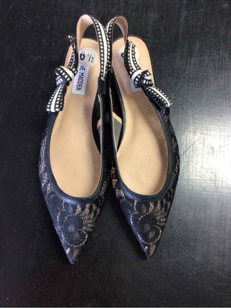 Steve Madden Shoe Size 6.5 Black Wedges