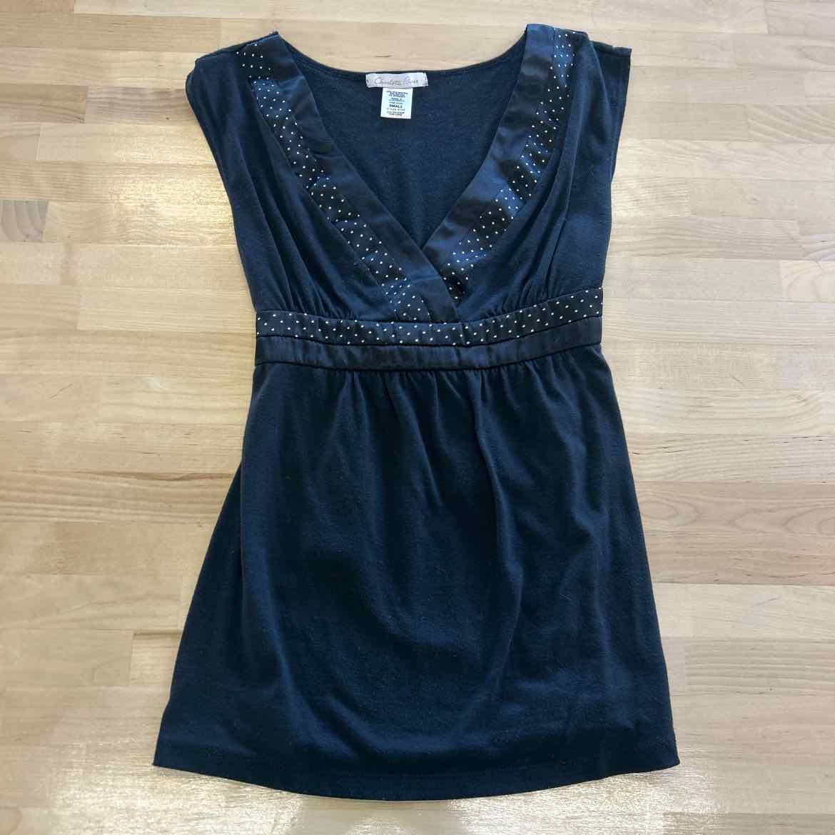 Charlotte Russe Size S Black Sleeveless