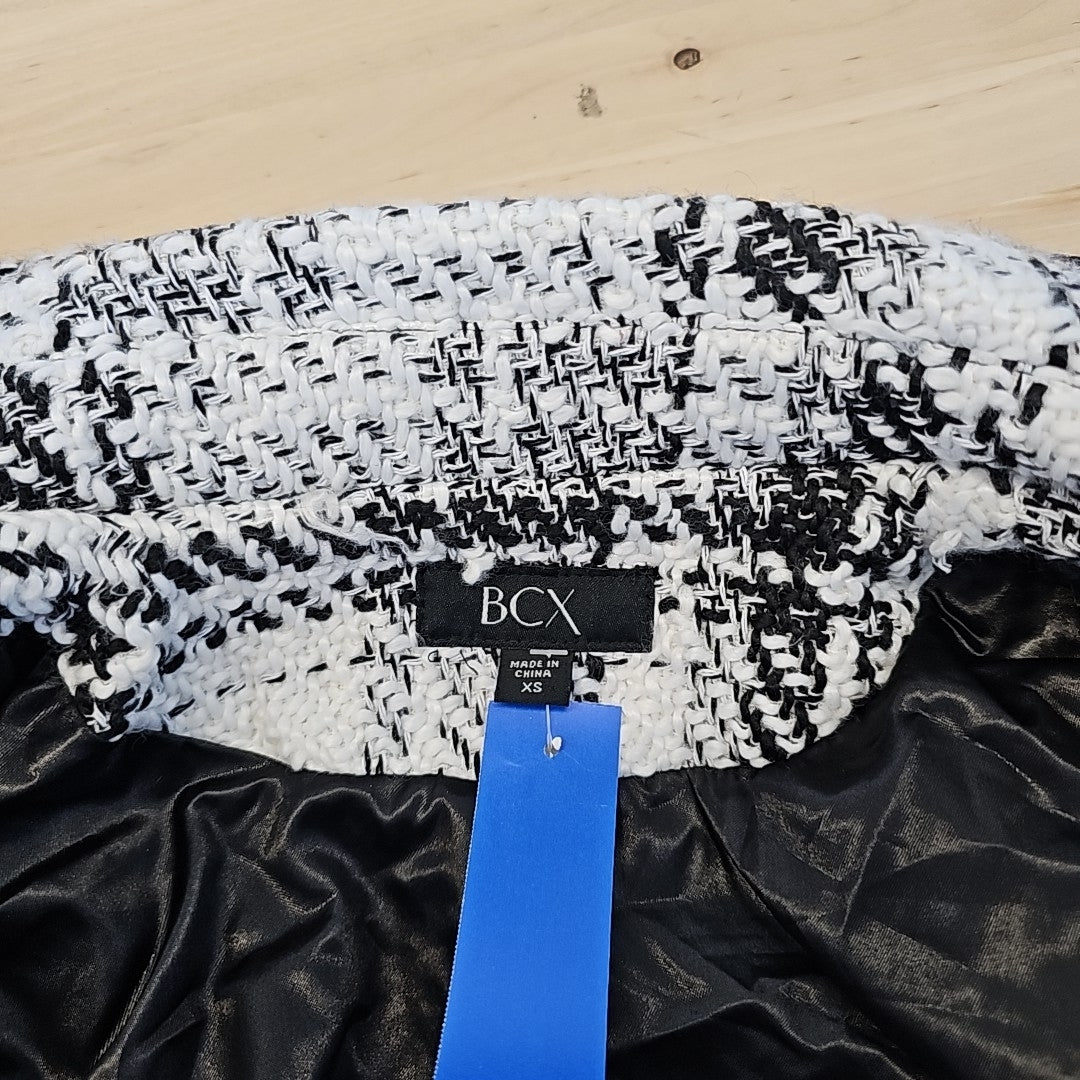 BCX Size XS BLACK & WHITE Jacket