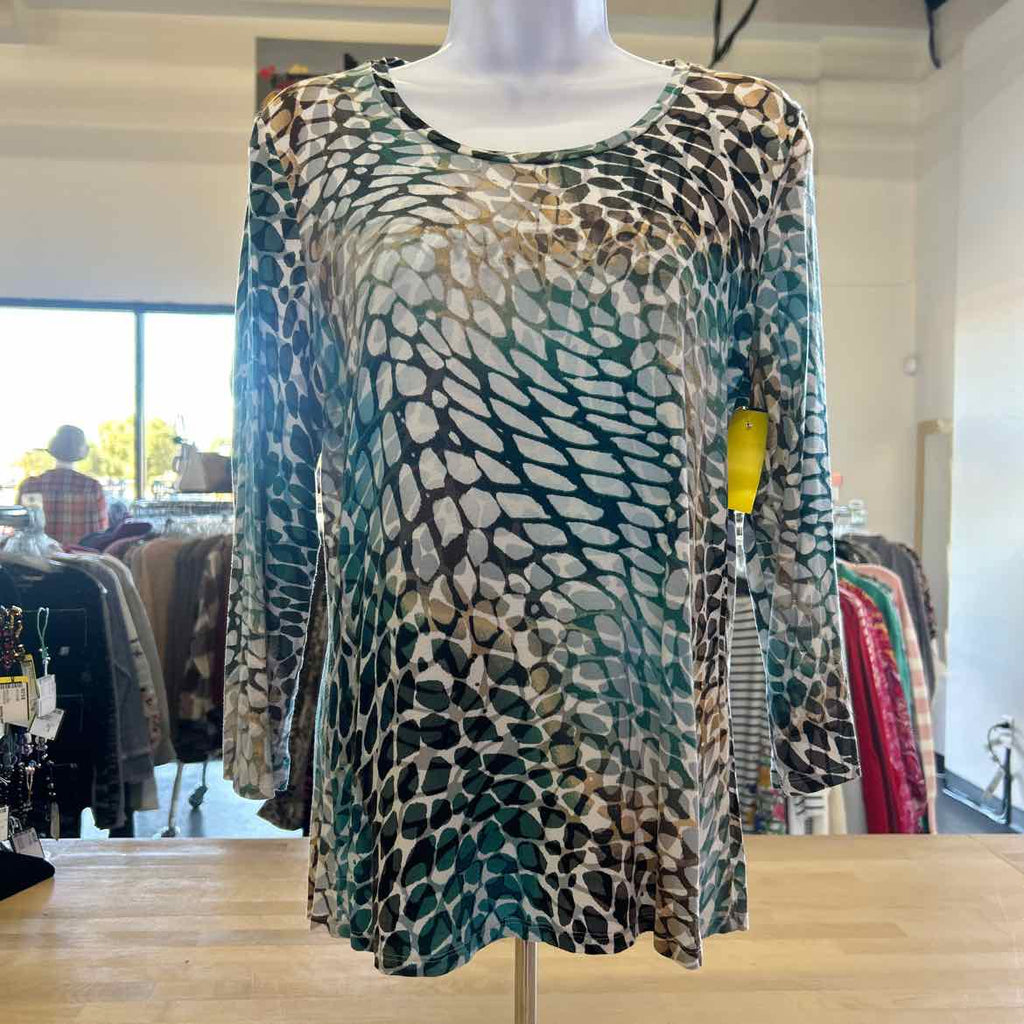 Essential Clothing Size PM Blue Long Sleeve