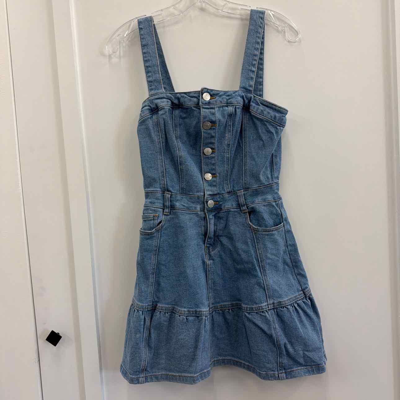 Forever 21 Size S Blue Denim Preloved Dress
