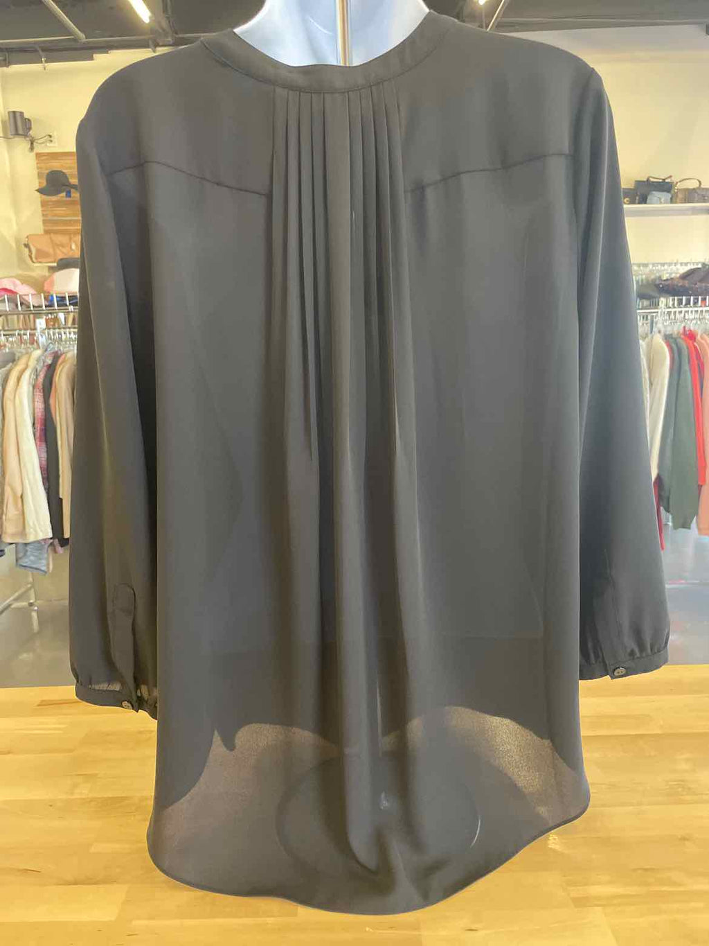 NYDJ Size M Black Blouse