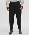 Mode of One Men's Relaxed-Fit Trousers - Deep Black