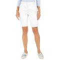 Charter Club Size 6 White Bermuda Twill Shorts NWT