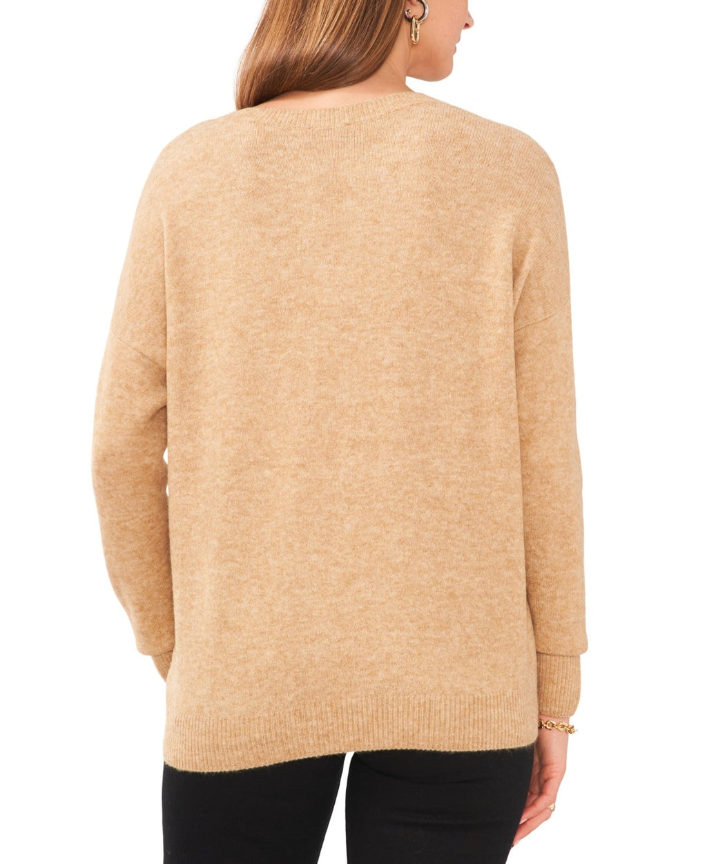 Vince Camuto Size XL Brown Sweater