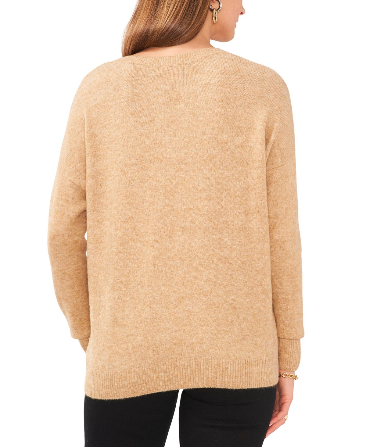 Vince Camuto Size XL Brown Sweater