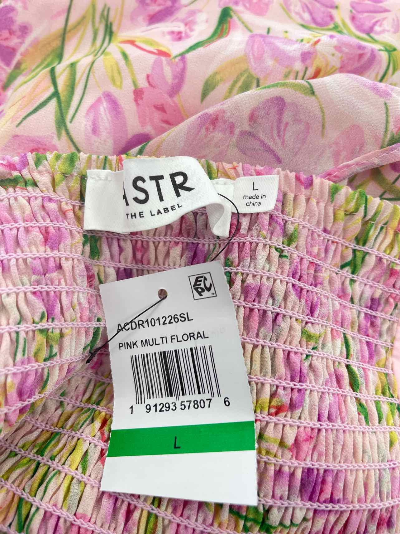astr Size L Pink New Dress
