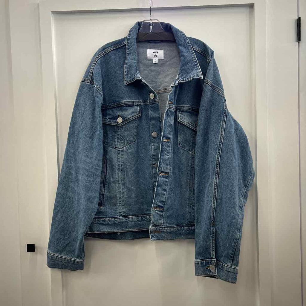 Mode Of One Size XXL Blue MENS Jacket