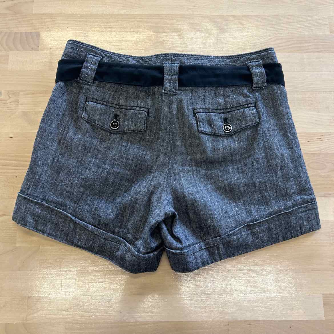 White House Black Market Size 4 Gray Shorts
