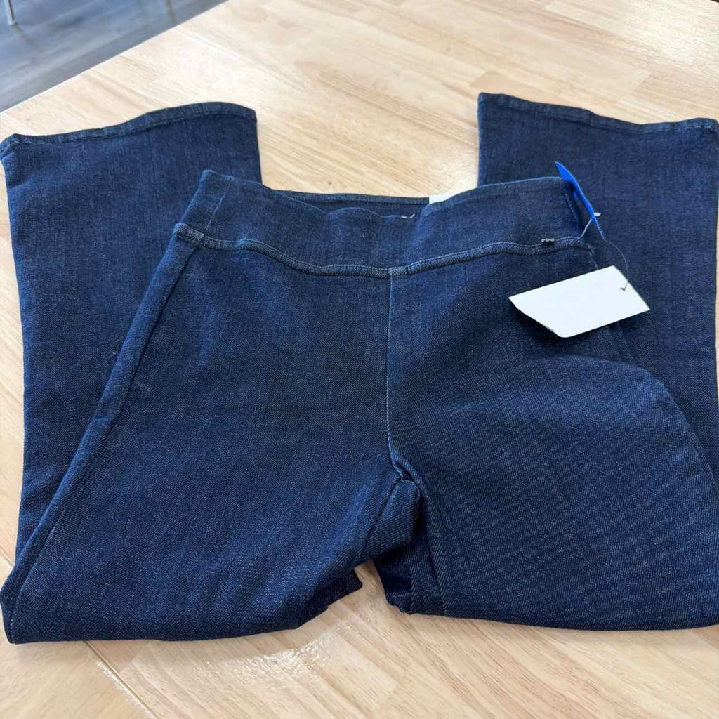 DKNY Size PXS Petite High-Rise Pull-on Kick-Flare Jeans