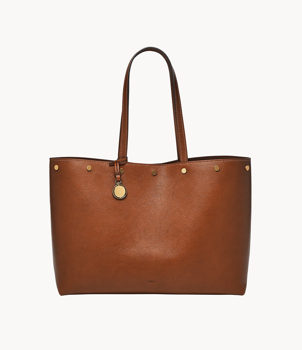 Fossil Brown Tote Leather New Handbag