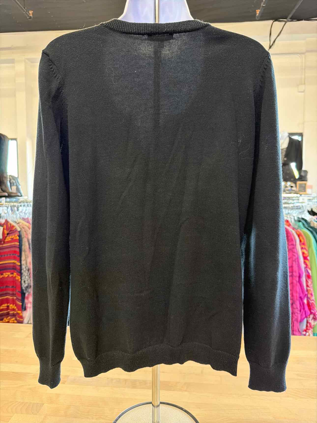 Reitman's Size M Black Cardigan