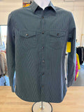 Calvin Klein Size S Blue MENS Button Down Shirt