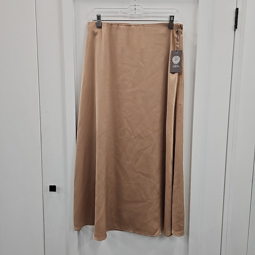 Vince Camuto Size M Tan Skirt