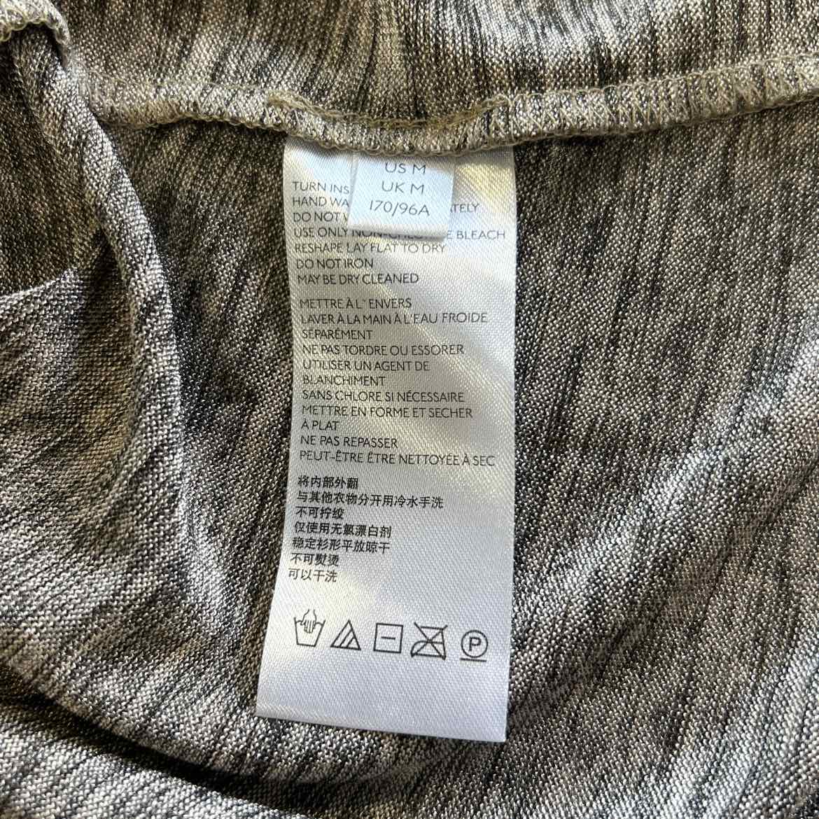 Anthropologie Size M Gold Preloved Blouse SS