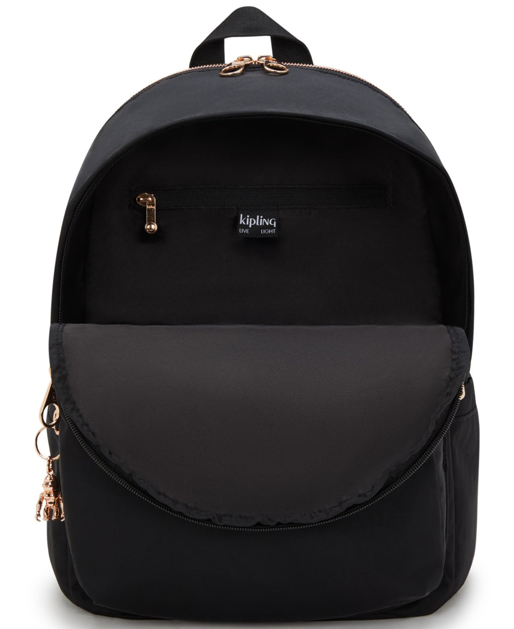 Kipling Delia Medium Convertib Black Rose