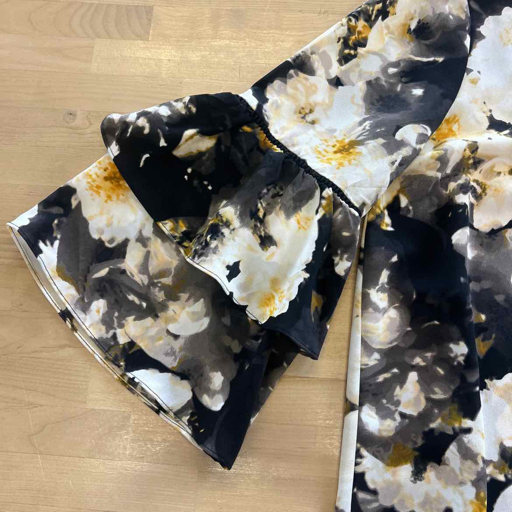 Alfani Size M Yellow Preloved Blouse LS