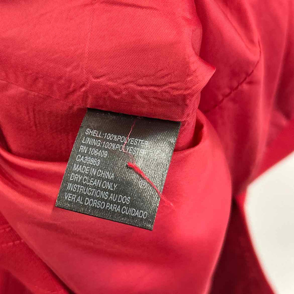 Tahari Size 6 Red Preloved Dress