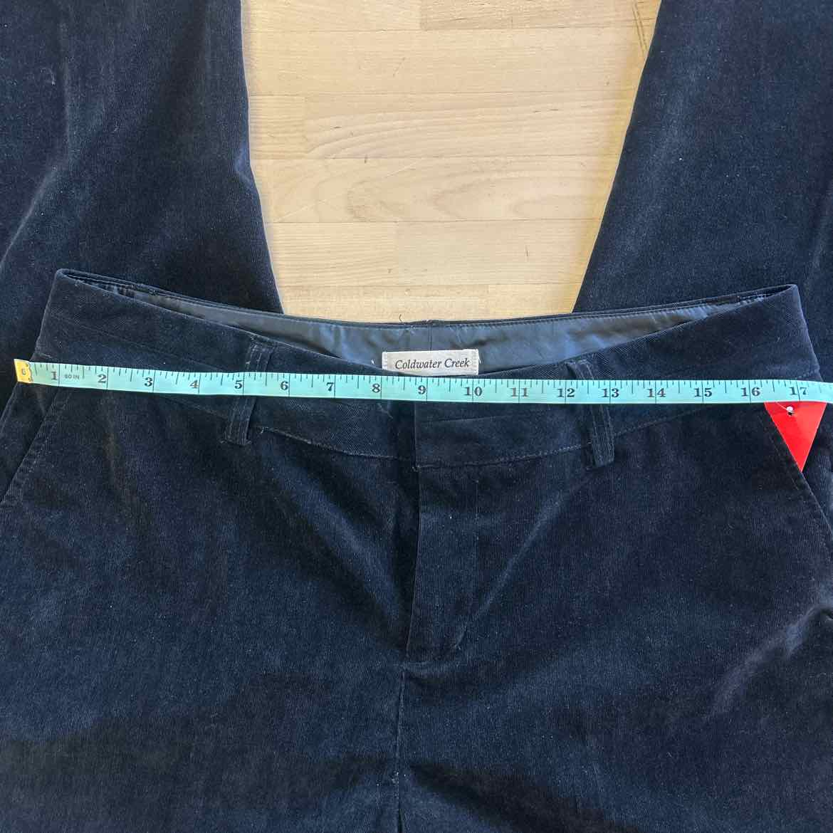 Coldwater Creek Size 14 Black Used Pants
