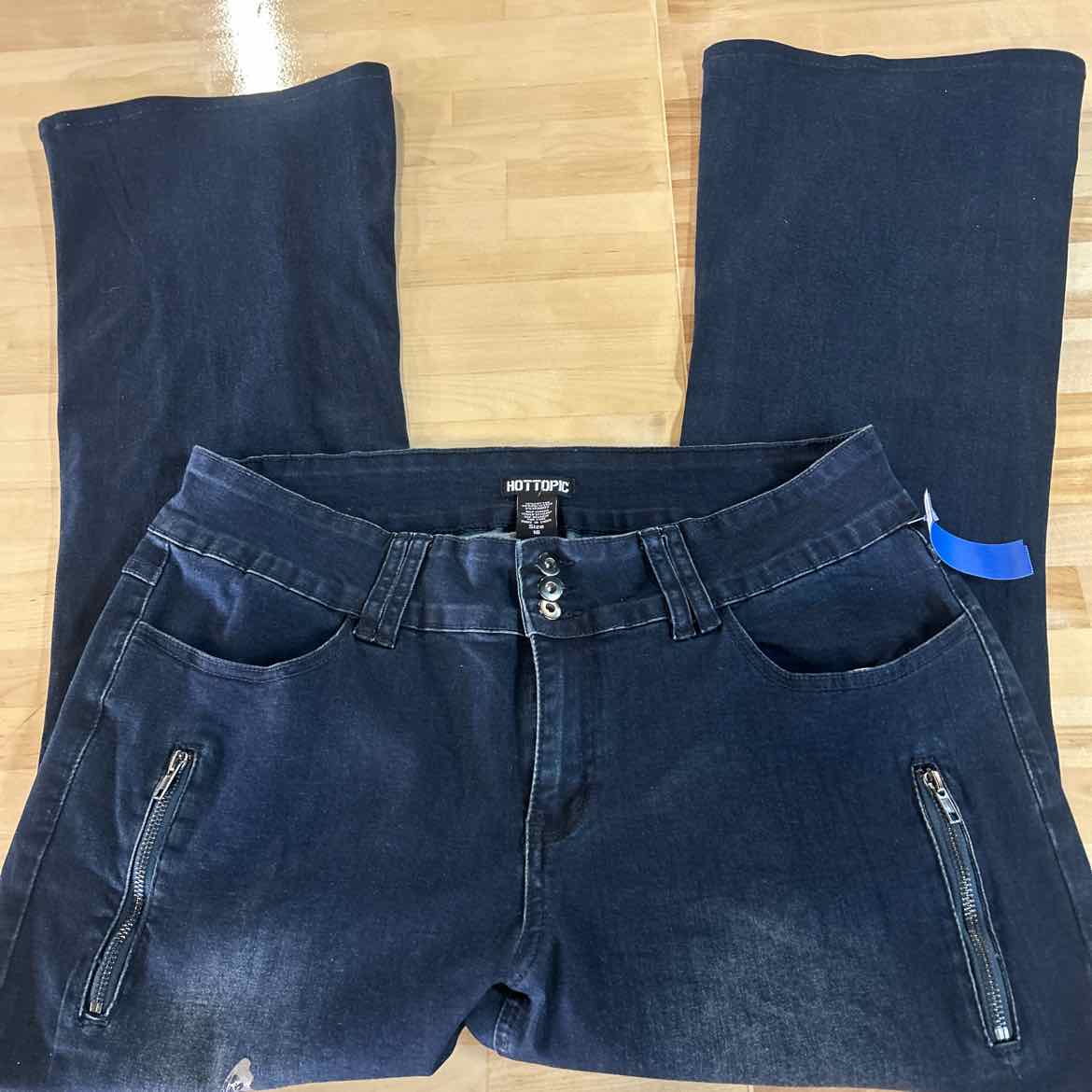 Hot Topic Size 16 Blue Denim Preloved Jeans
