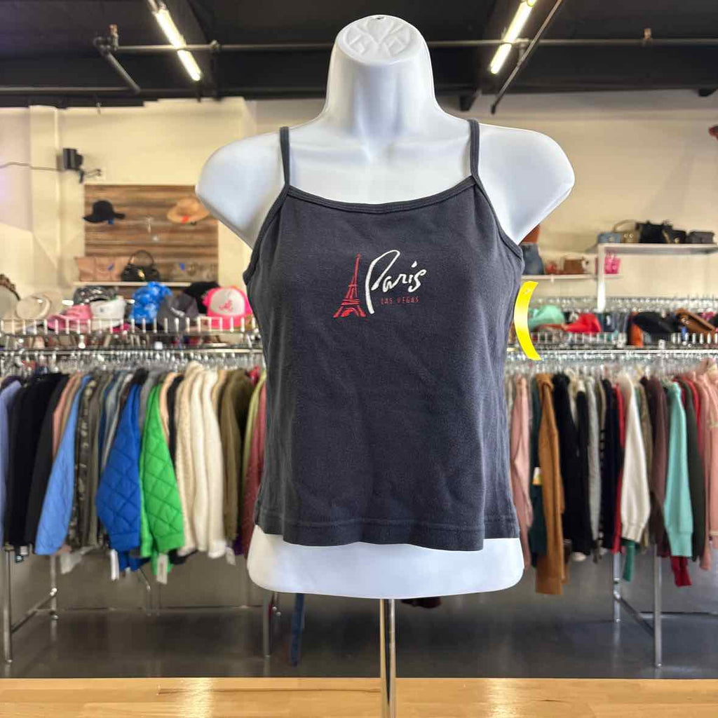 Paris Size S Blue Tank