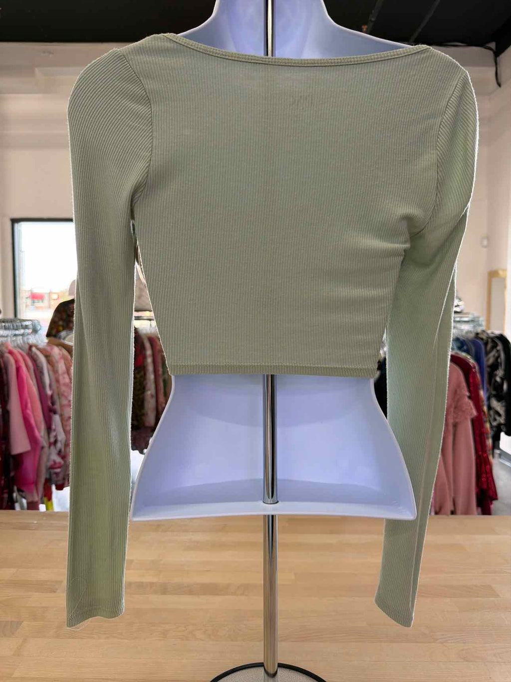 Pacsun Size XS Green Long Sleeve