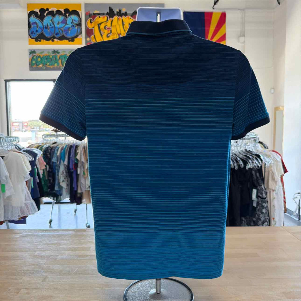 Calvin Klein Size M Blue Preloved MENS Polo