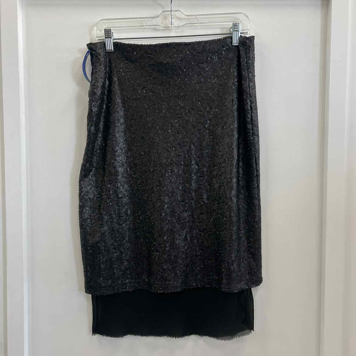 Chelsea & Violet Size M Black Preloved Skirt