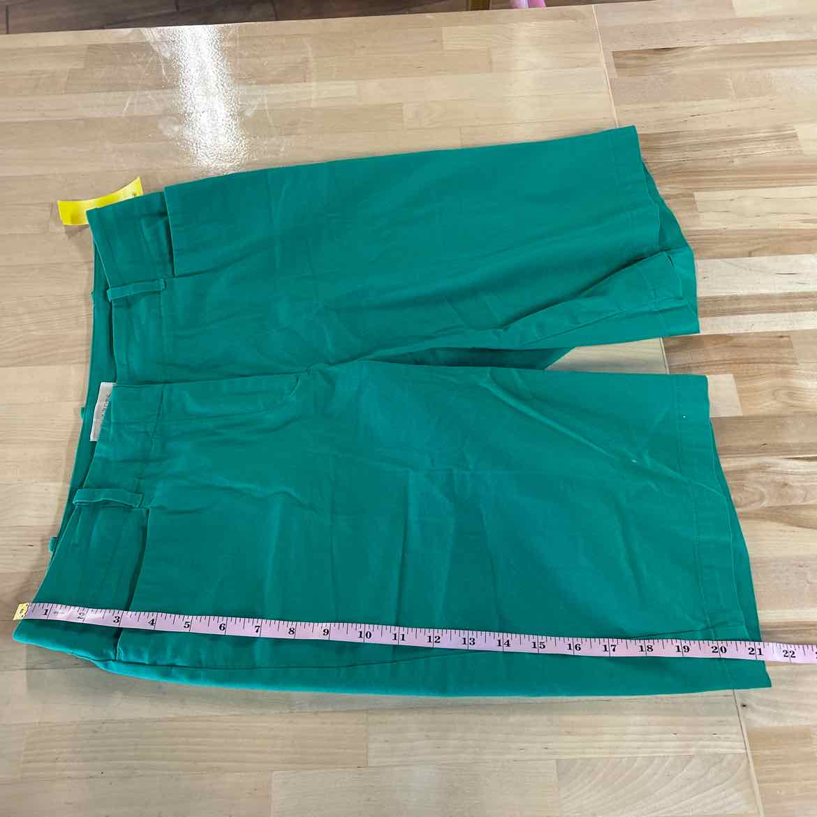 Talbots Women Size 10 Green Preloved Shorts